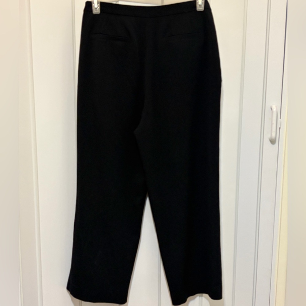 Liz Claiborne Villager Black Wide Leg Pants - Picture 2 of 9